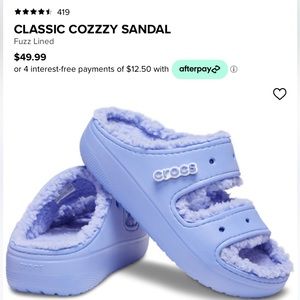 Crocs Classic Cozzzy Sandal
